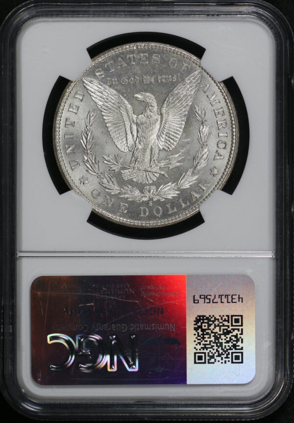 Reverse of this 1901-S Morgan Dollar NGC MS-64