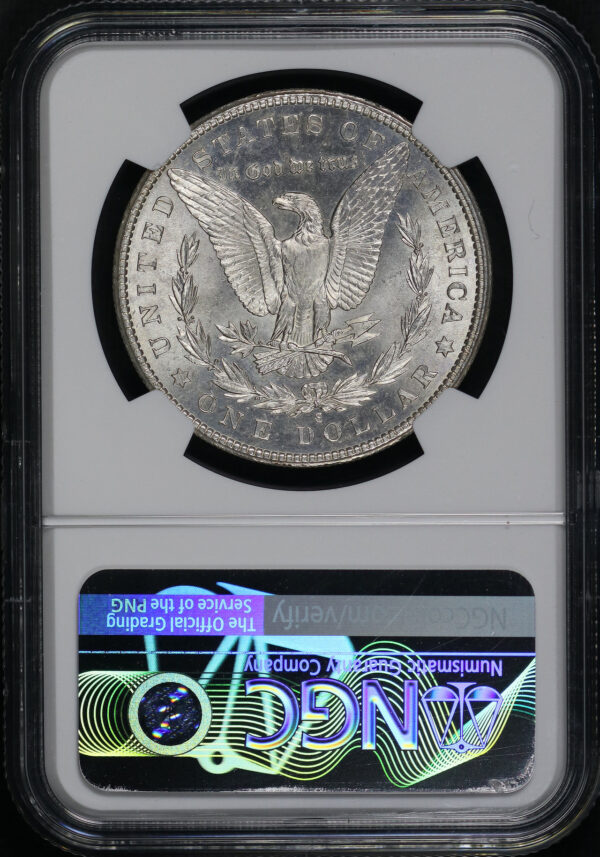 Reverse of this 1901-S Morgan Dollar NGC MS-65
