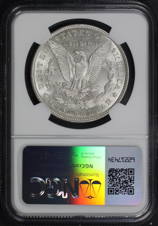 Reverse of this 1902 Morgan Dollar NGC MS-61