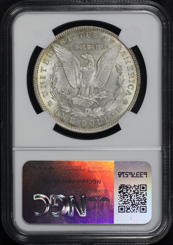 Reverse of this 1902 Morgan Dollar NGC MS-62
