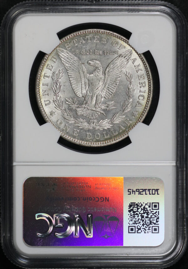 Reverse of this 1902 Morgan Dollar NGC MS-62