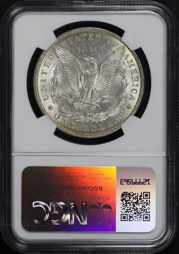 Reverse of this 1902 Morgan Dollar NGC MS-62