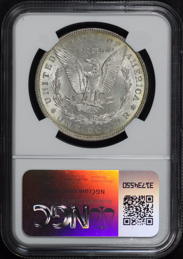 Reverse of this 1902 Morgan Dollar NGC MS-62