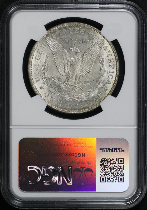Reverse of this 1902 Morgan Dollar NGC MS-62