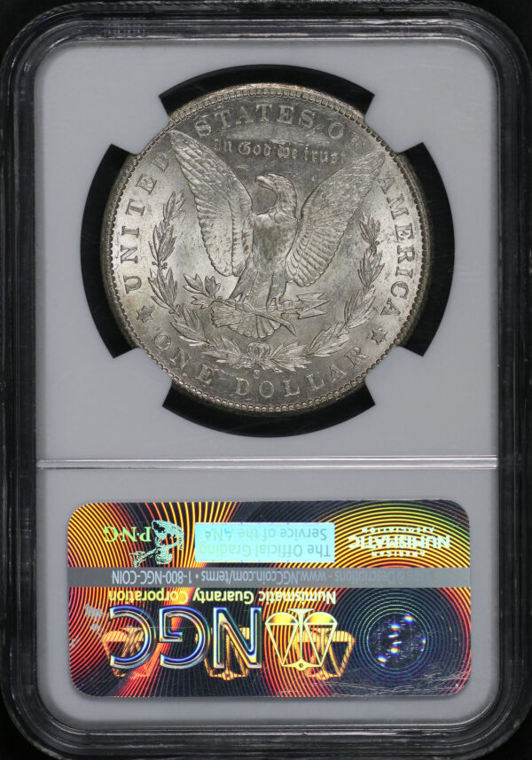 Reverse of this 1902-S Morgan Dollar NGC AU-58