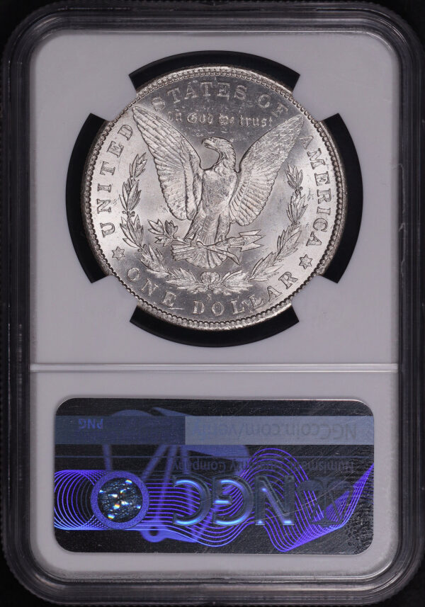 Reverse of this 1902-S Morgan Dollar NGC MS-63
