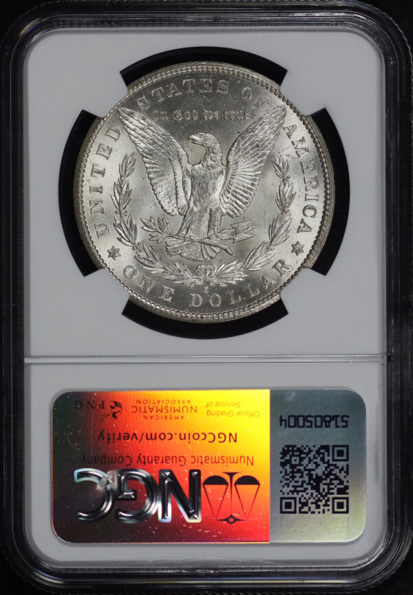 Reverse of this 1902-S Morgan Dollar NGC MS-64