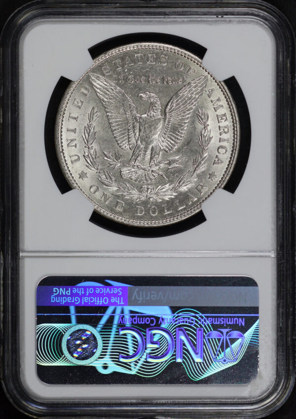 Reverse of this 1903 Morgan Dollar NGC MS-62