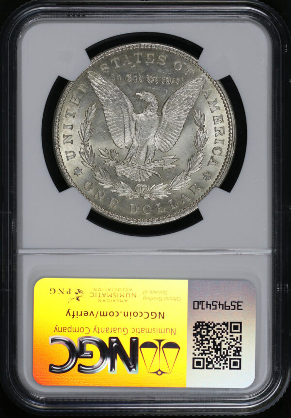 Reverse of this 1903 Morgan Dollar NGC MS-62