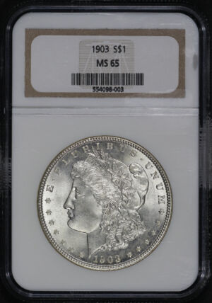 Obverse of this 1903 Morgan Dollar NGC MS-65