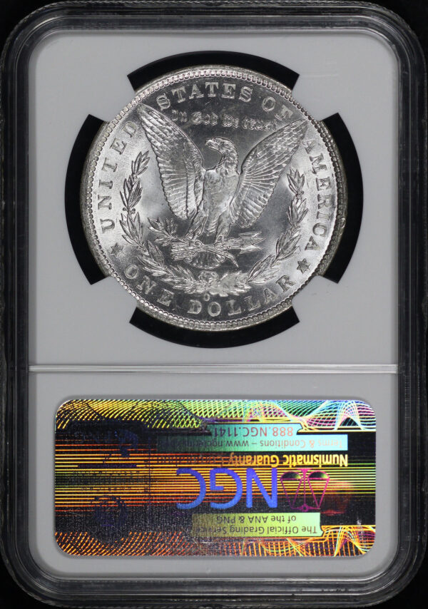 Reverse of this 1903-O Morgan Dollar NGC MS-63