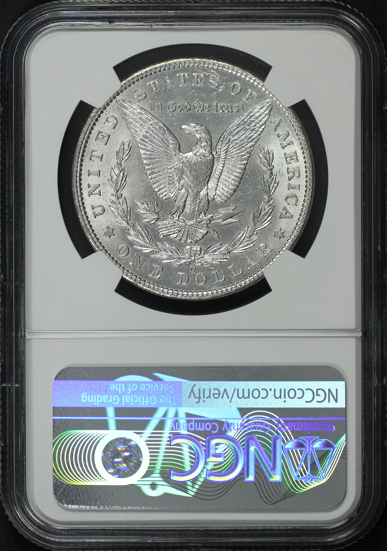Reverse of this 1903-O Morgan Dollar NGC UNC Details