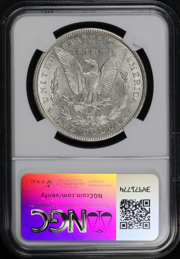 Reverse of this 1904 Morgan Dollar NGC MS-62