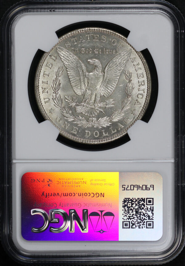 Reverse of this 1904 Morgan Dollar NGC MS-62