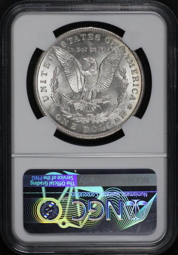 Reverse of this 1904 Morgan Dollar NGC MS-63