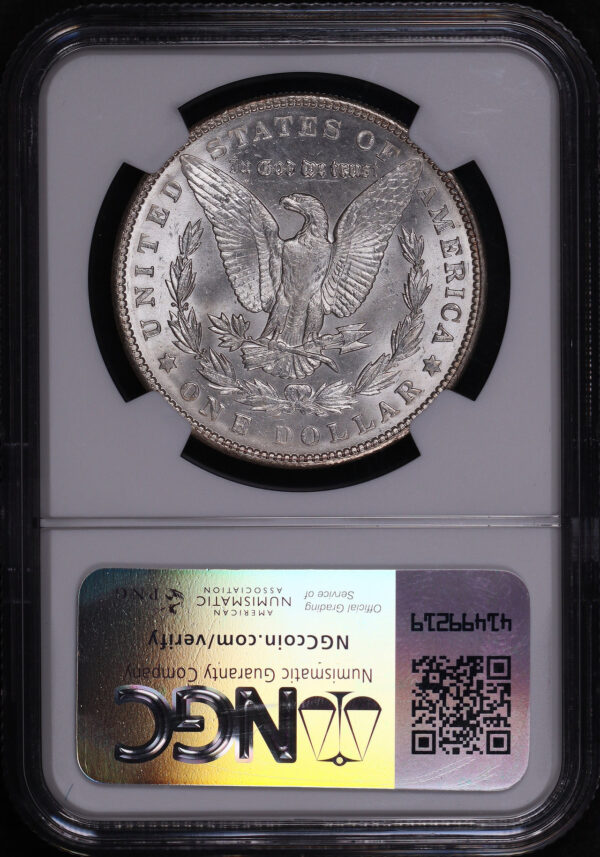 Reverse of this 1904 Morgan Dollar NGC MS-65