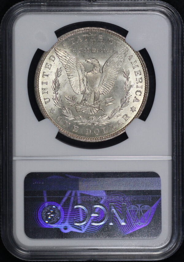 Reverse of this 1904-O Morgan Dollar NGC MS-63