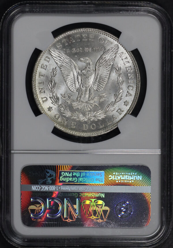 Reverse of this 1904-O Morgan Dollar NGC MS-64+