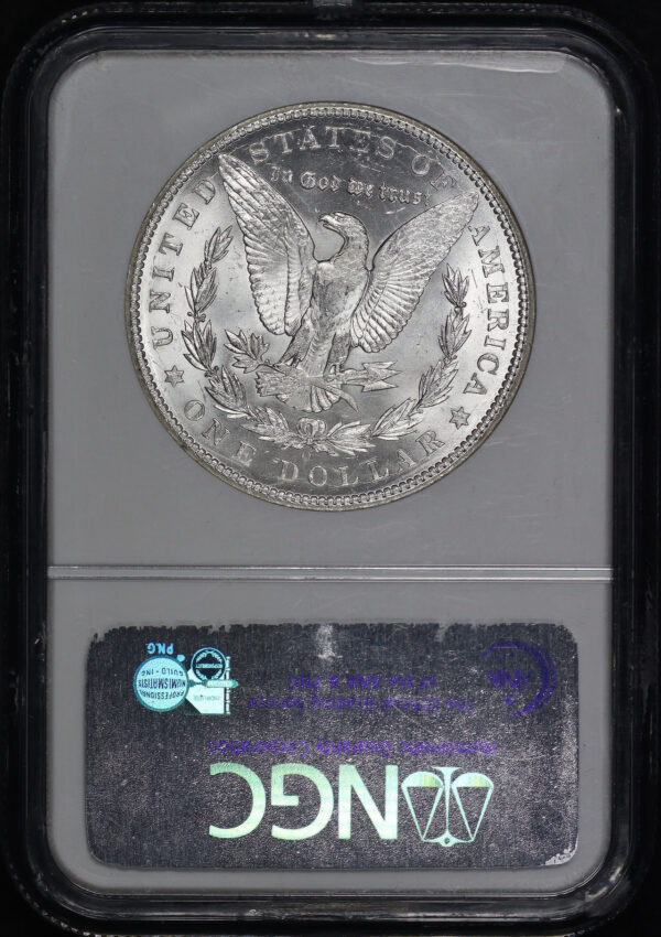 Reverse of this 1904-O Morgan Dollar NGC MS-65