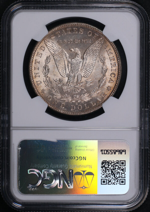 Reverse of this 1904-S Morgan Dollar NGC MS-62