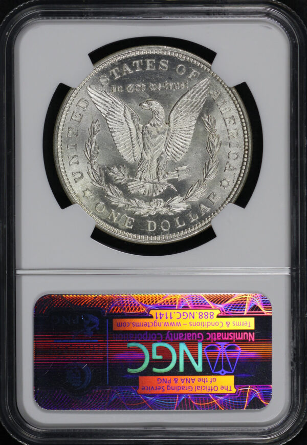 Reverse of this 1921 Morgan Dollar NGC MS-63 MUSIC CITY COLLECTION