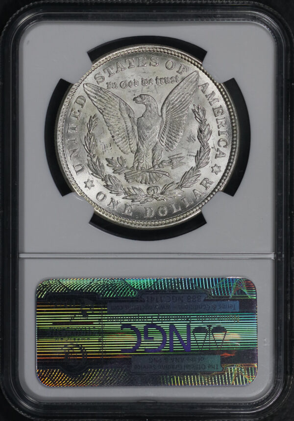 Reverse of this 1921 Morgan Dollar NGC MS-63