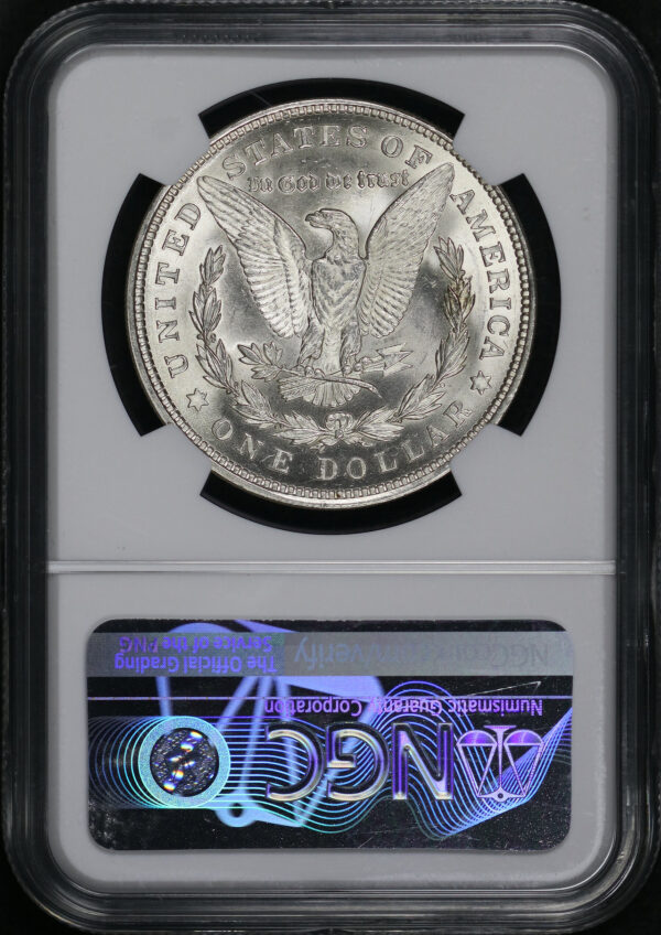 Reverse of this 1921 Morgan Dollar NGC MS-64