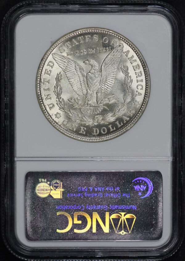 Reverse of this 1921 Morgan Dollar NGC MS-64