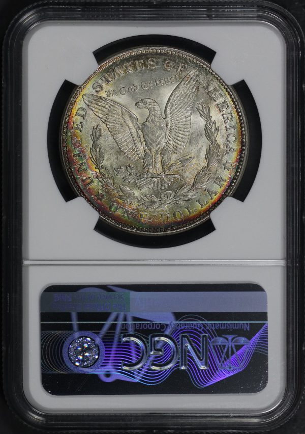 Reverse of this 1921-D Morgan Dollar NGC MS-64