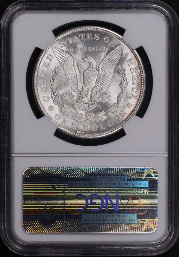 Reverse of this 1921-D Morgan Dollar NGC MS-65