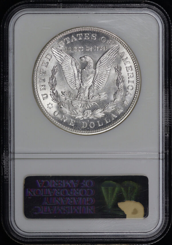 Reverse of this 1921-D Morgan Dollar NGC MS-65
