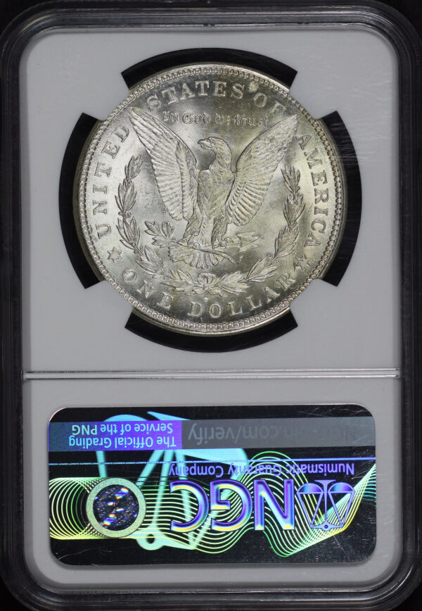 Reverse of this 1921-S Morgan Dollar NGC MS-62