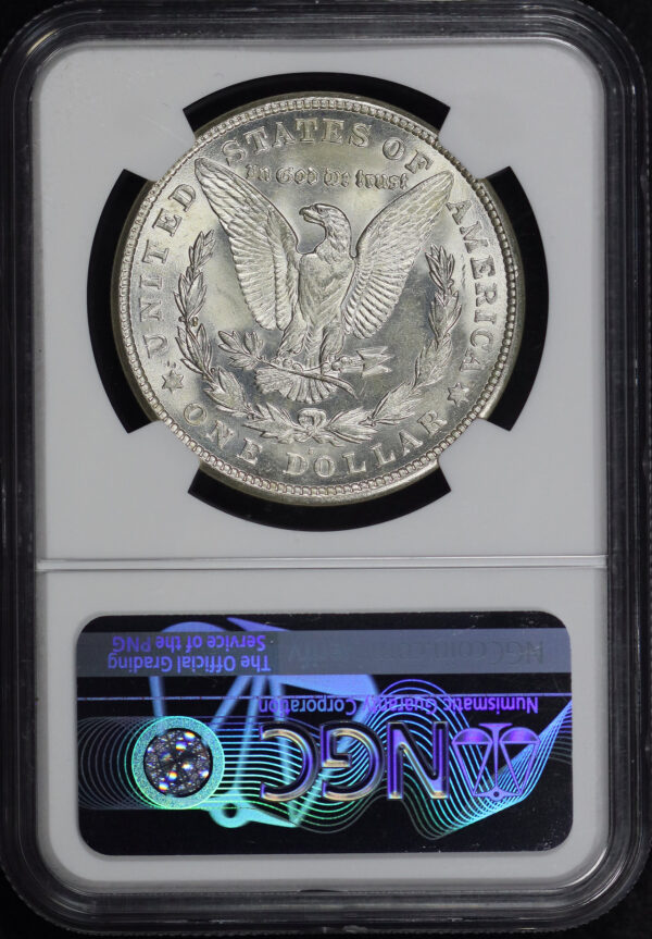 Reverse of this 1921-S Morgan Dollar NGC MS-65