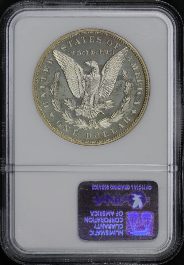 Reverse of this 1900 Morgan Dollar NGC PF-65