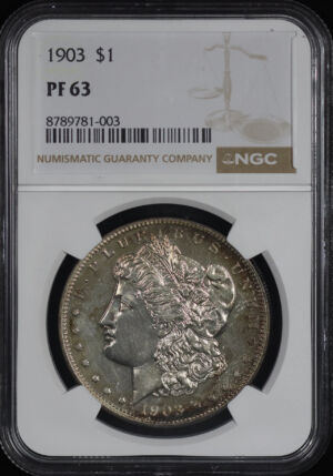 Obverse of this 1903 Morgan Dollar NGC PF-63