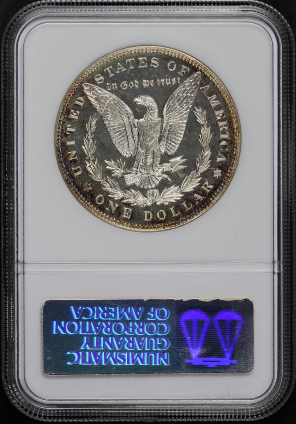 Reverse of this 1904 Morgan Dollar NGC PF-63