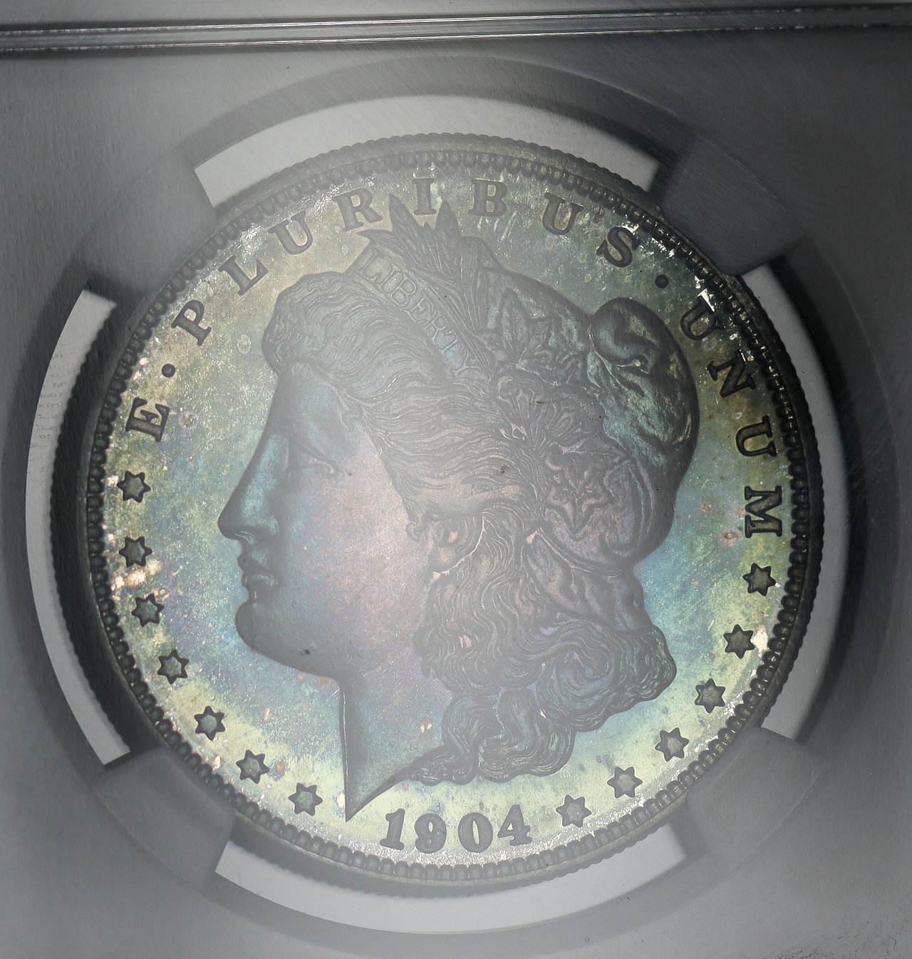 Gallery image of this 1904 Morgan Dollar NGC PF-67
