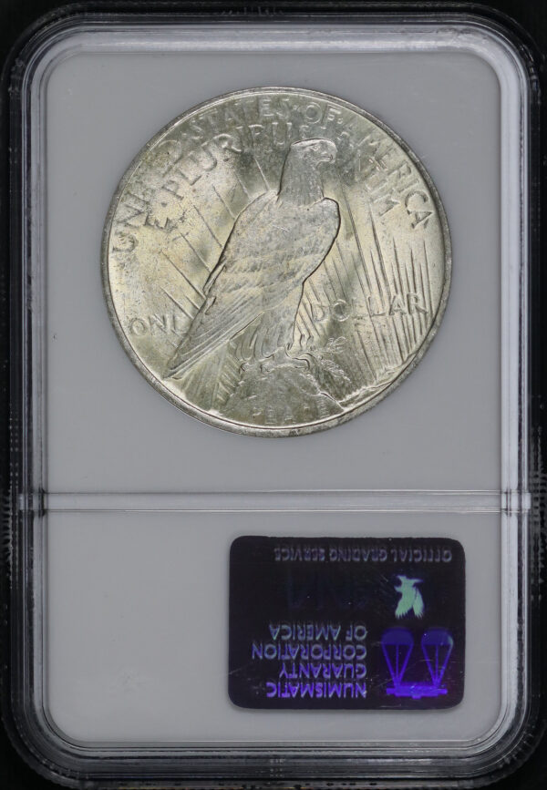 Reverse of this 1923 Peace Dollar NGC MS-64