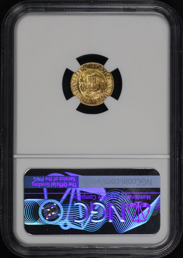 Reverse of this 1915-S G$1 Panama-Pacific Gold Commemorative NGC MS-67