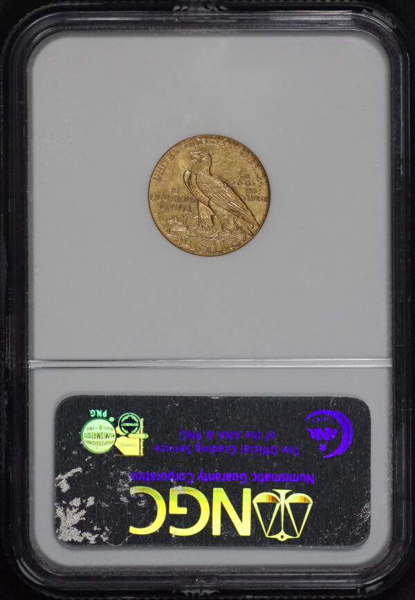 Reverse of this 1926 Indian $2.5 NGC MS-61