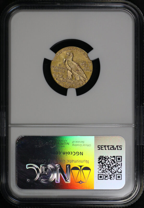 Reverse of this 1926 Indian $2.5 NGC MS-63