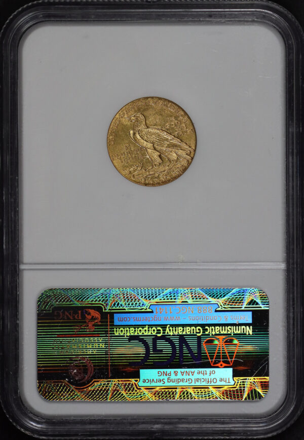 Reverse of this 1929 Indian $2.5 NGC MS-61