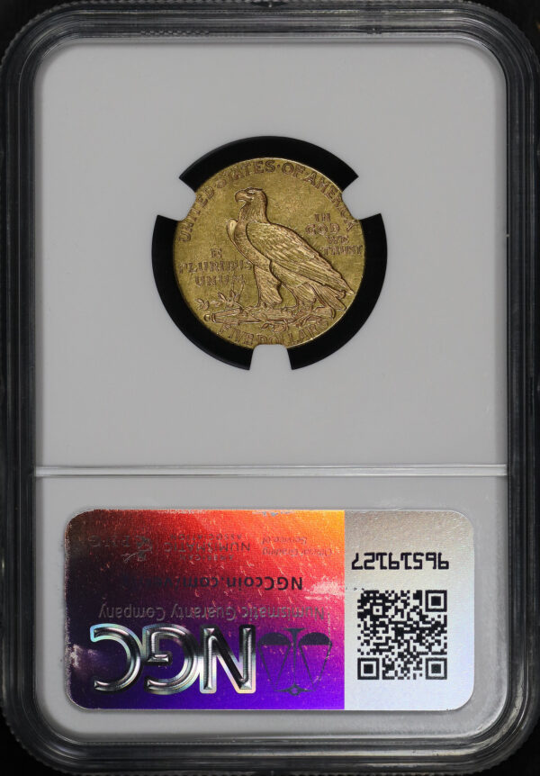 Reverse of this 1916-S Indian $5 NGC MS-61