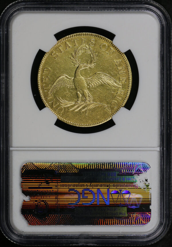 Reverse of this 1796 Draped Bust $10 NGC AU-55