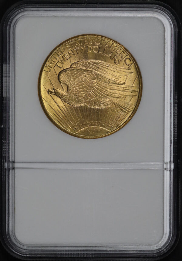 Reverse of this 1911-D St. Gaudens $20 NGC MS-64