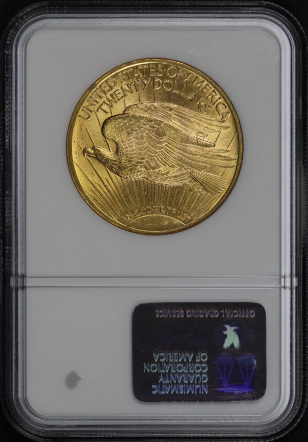 Reverse of this 1922 St. Gaudens $20 NGC MS-63