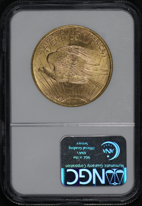 Reverse of this 1922 St. Gaudens $20 NGC MS-64