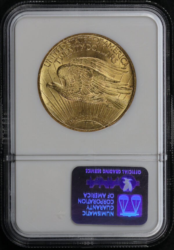 Reverse of this 1924 St. Gaudens $20 NGC MS-62