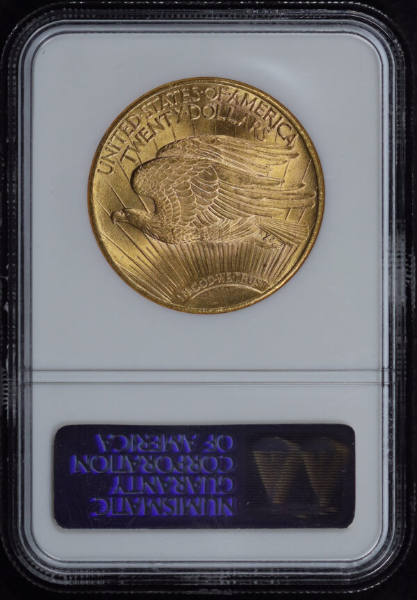 Reverse of this 1924 St. Gaudens $20 NGC MS-62