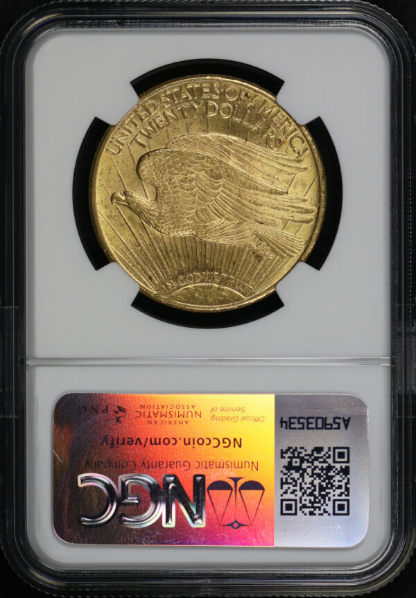 Reverse of this 1924 St. Gaudens $20 NGC MS-63